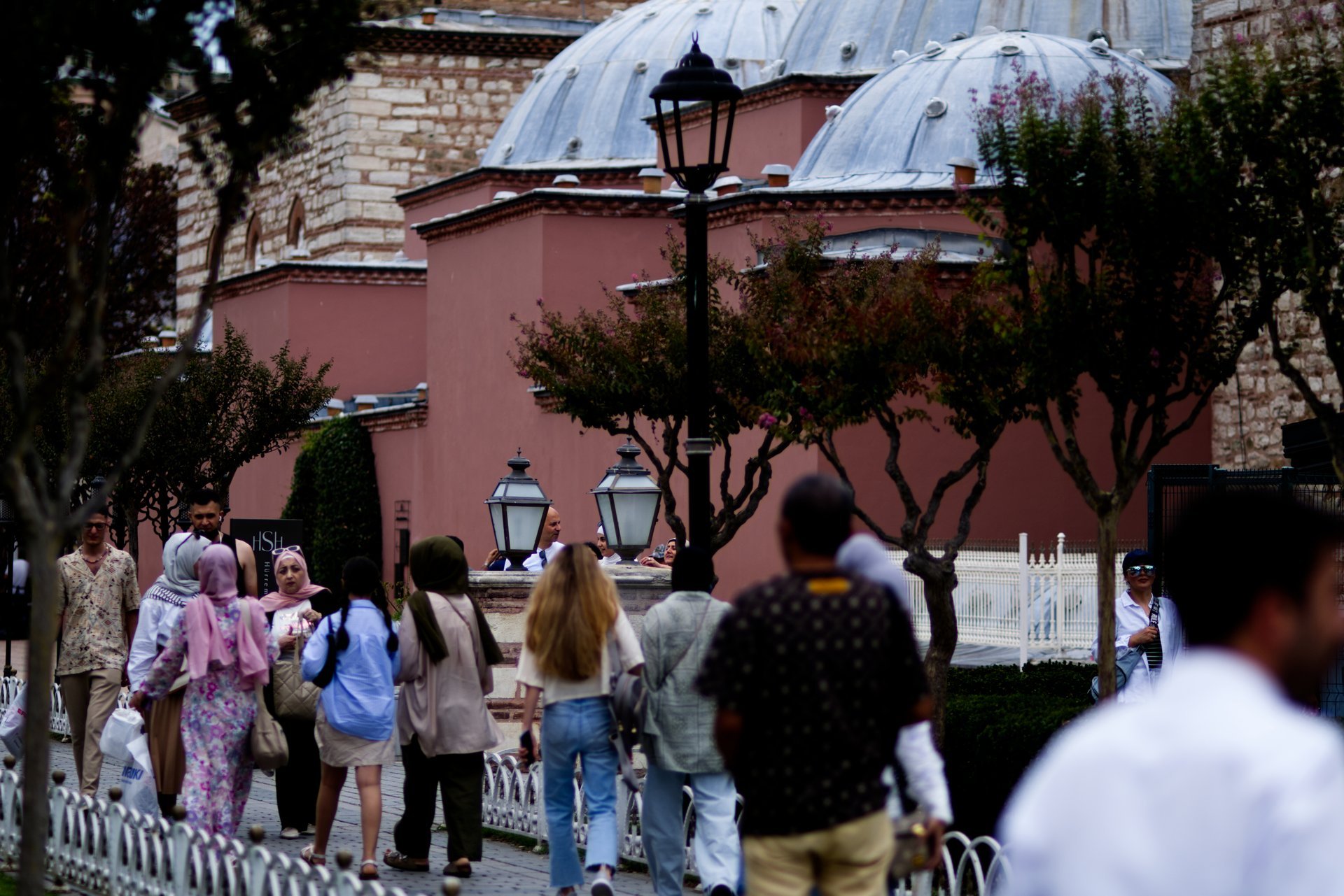 Children playing near the Golden Horn