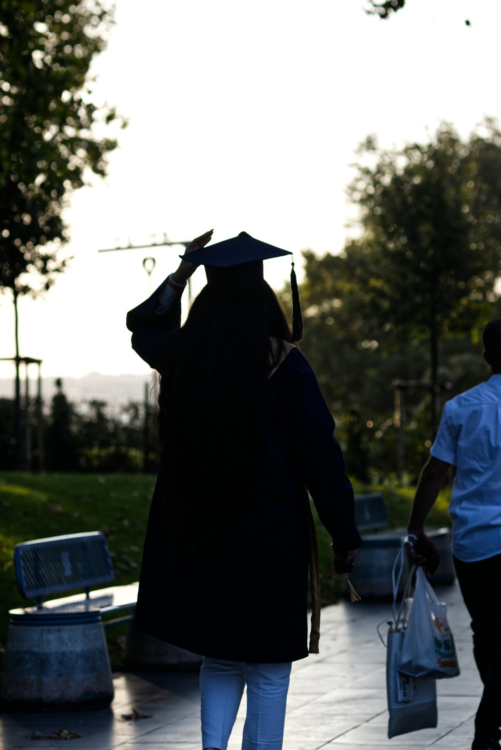 Tea seller in traditional dress